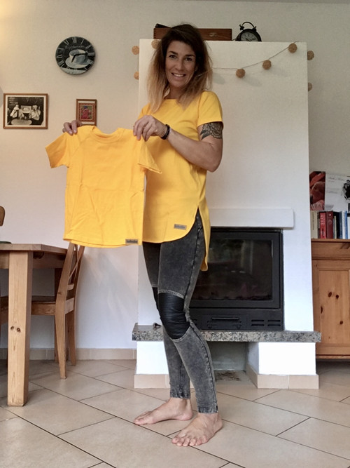 Dlouhé oversize tričko BomBamBino — foto 3