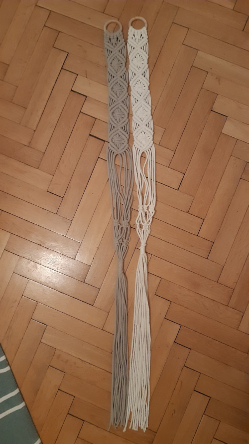2ks Macramé závěs — foto 3