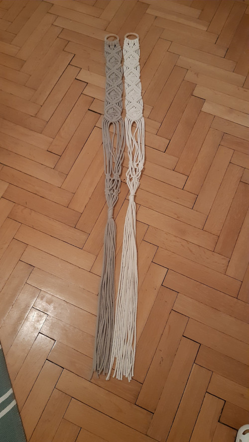 2ks Macramé závěs — foto 4
