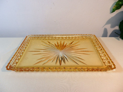 Jantarový tác Art Deco — foto 3