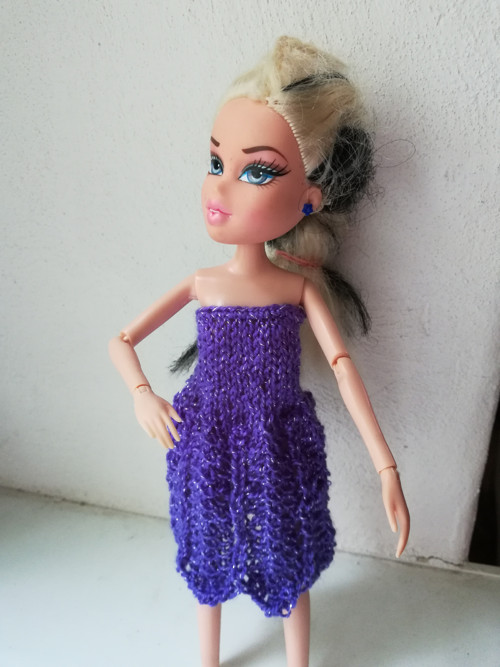 Modré šatičky pro Barbie — foto 5