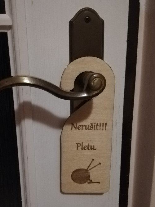 Visačka na dveře - pletu — foto 2