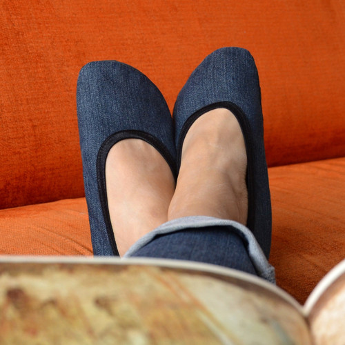 Džínové balerinky... (barefoot) — foto 3