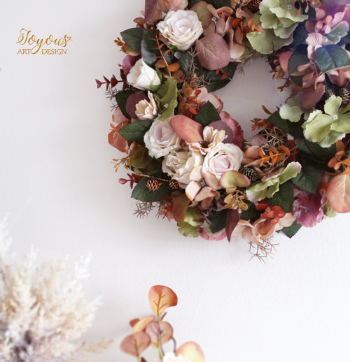 Elegantní podzimní věnec — foto 4