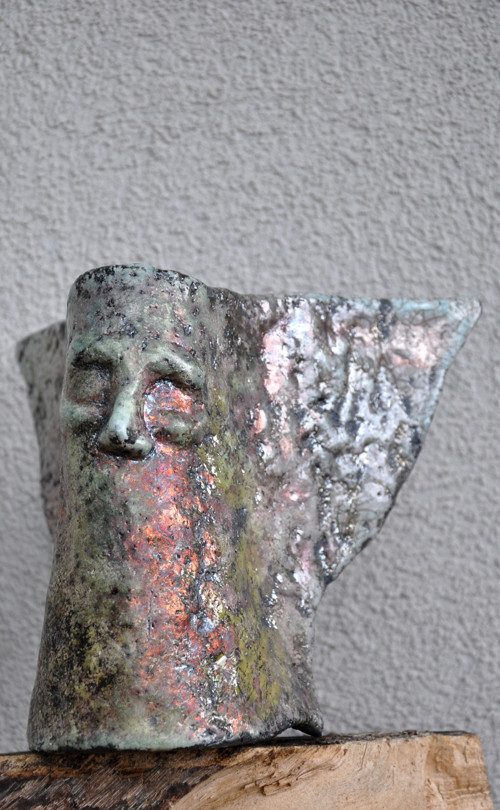 Raku váza Ahasver — foto 3