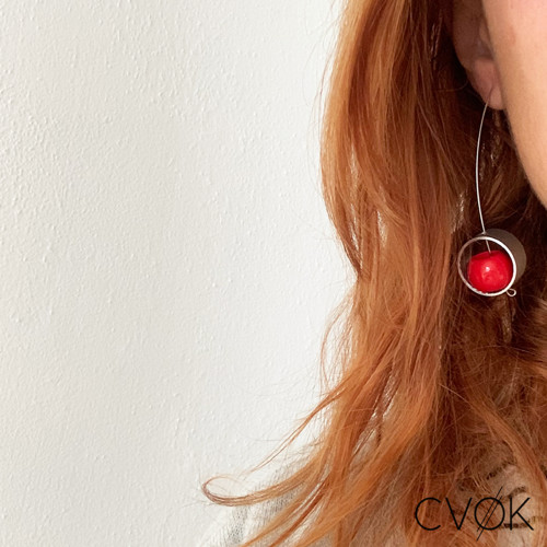 Náušnice RED — foto 2