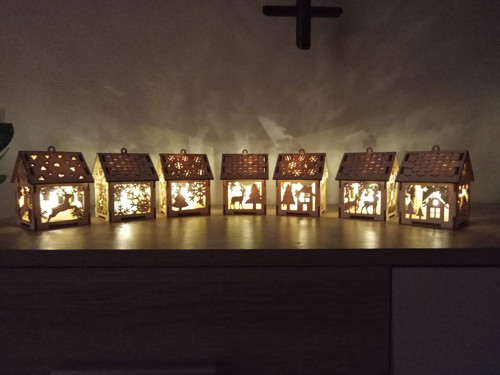 Svítící domeček / lampička 1 — foto 2