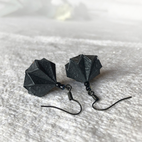 Elegantní origami náušnice — foto 5
