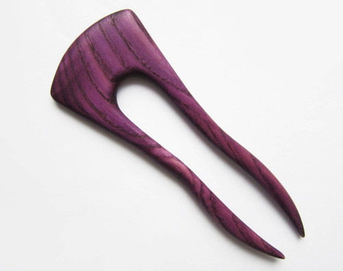 Jasanová spona purpurová — foto 2