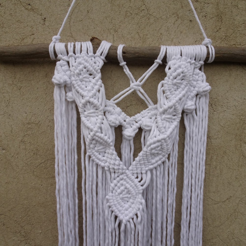 Macramé na zeď Celestina — foto 4