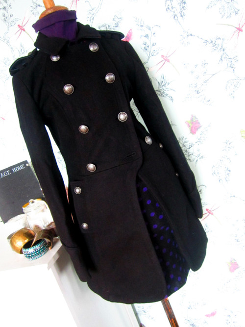 Stylový kabát army look — foto 3