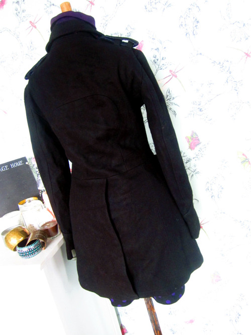 Stylový kabát army look — foto 4