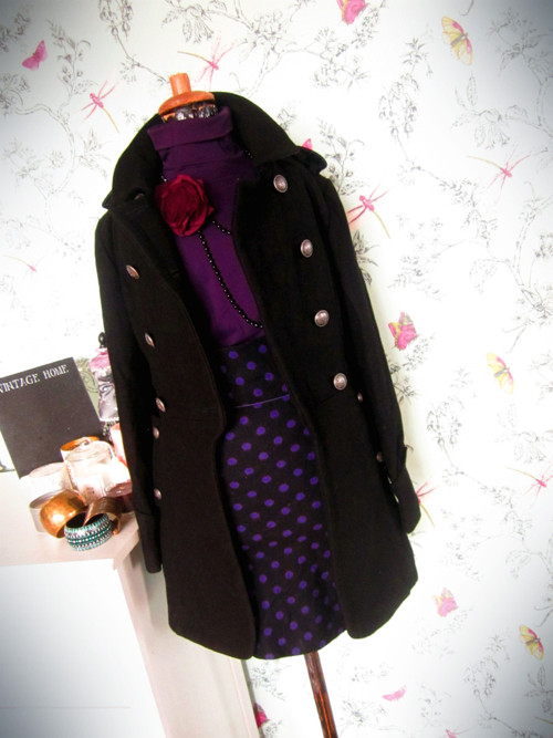 Stylový kabát army look — foto 6