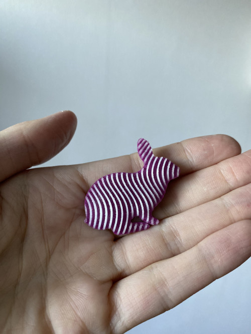 Králík purple/natural — foto 3