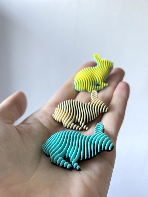 Králík black/turqouise blue — foto 3