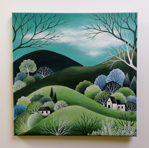 V údolí (40x40cm) — foto 4