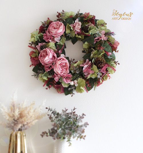Elegantní podzimní věnec — foto 2