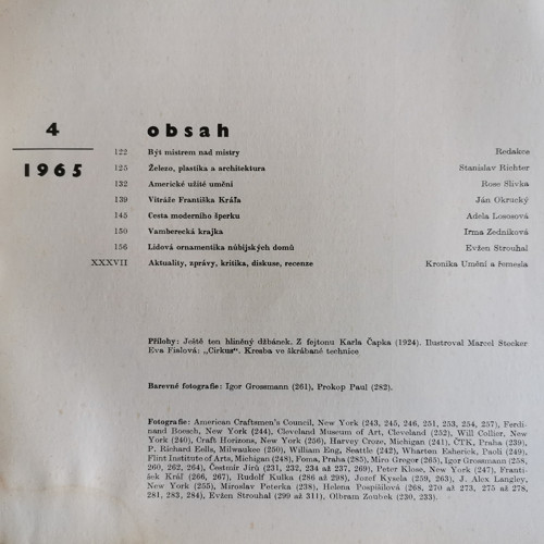 Umění a řemesla 4/1965 — foto 3