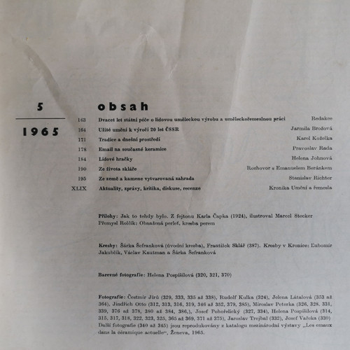 Umění a řemesla 5/1965 — foto 3