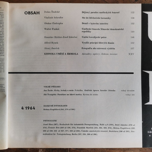 Umění a řemesla 4/1964 — foto 3