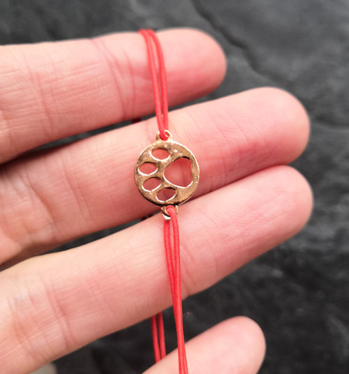 Náramek*tlapka*rosegold — foto 4