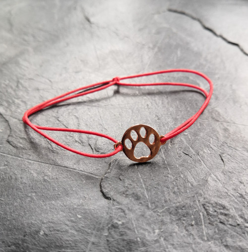 Náramek*tlapka*rosegold — foto 6
