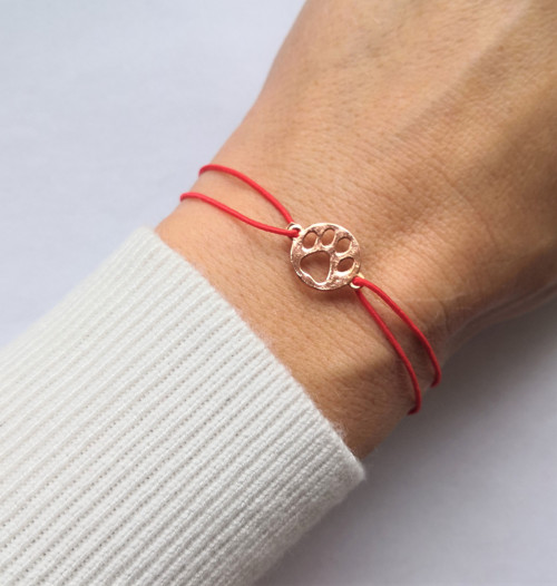 Náramek*tlapka*rosegold — foto 5