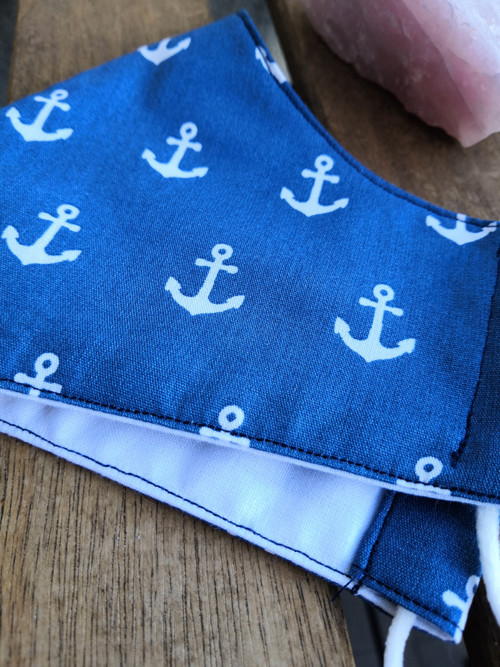 Rouška trojvrstvá s kotvami — foto 2