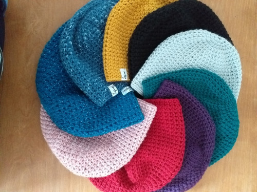Háčkovaná čepice unisex — foto 4