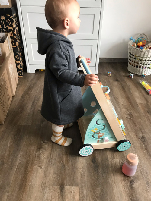Teploučké šatičky/oversized mikinka — foto 2