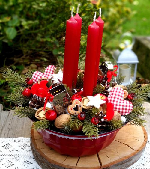 Adventní svícen "Vánoční pečení" — foto 2
