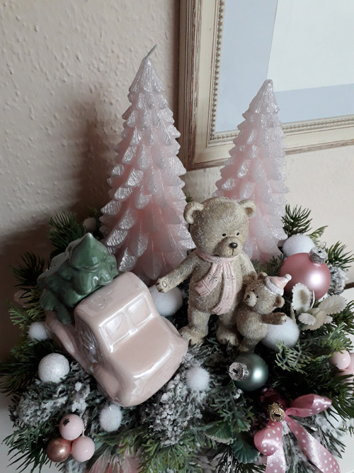 Velký vánoční box růžový — foto 5