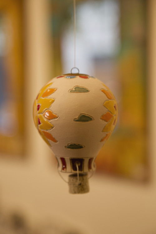Keramický balón - mini (s motivem slunce) — foto 2