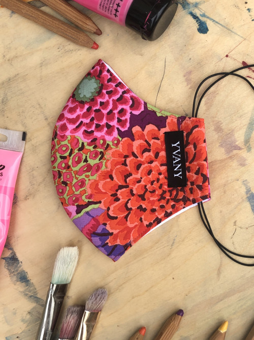 Rouška červený květ 337 — foto 3