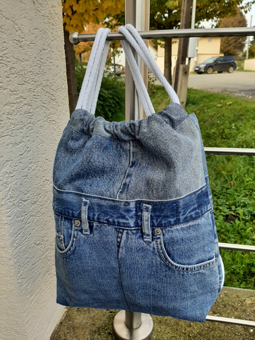 Vak na záda džínový — foto 3