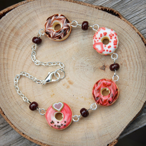 Donuty - náramek (fimo) — foto 3