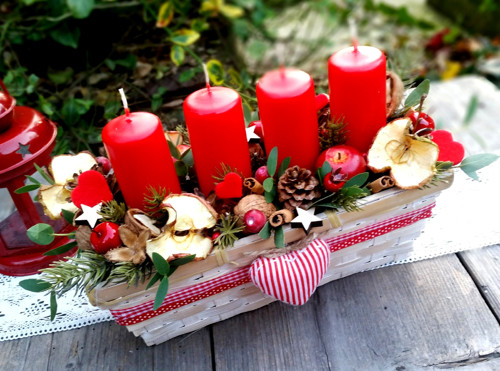 Adventní svícen "Voňavé vánoce" — foto 2