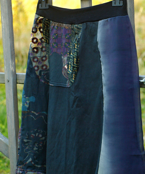 Sukně z dílů - elastická — foto 6