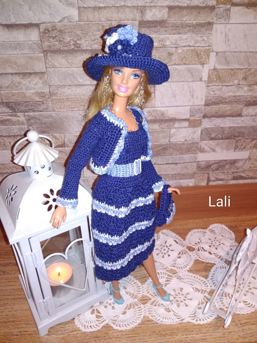 Háčkovaný komplet pro Barbie 1 — foto 4