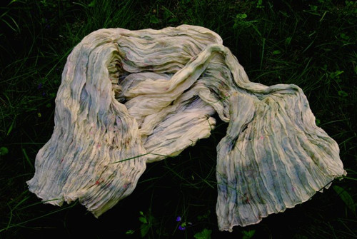 Hedvábná šála — foto 2