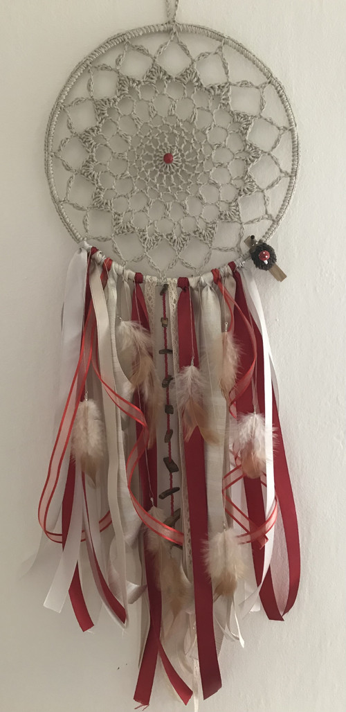 Lapač snů - vínovošedý — foto 2