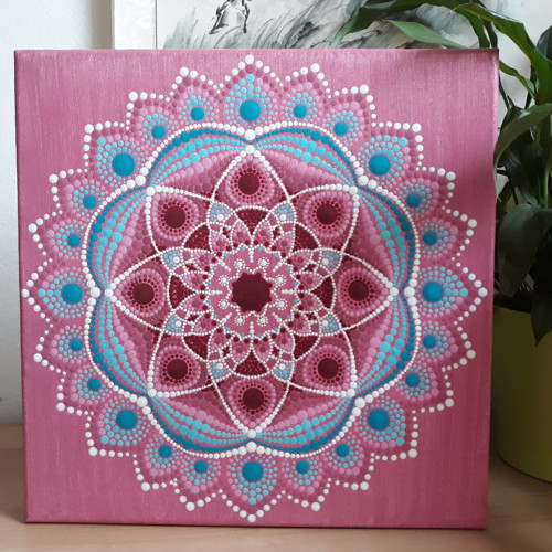 Tečkovaná mandala - Pro radost — foto 3