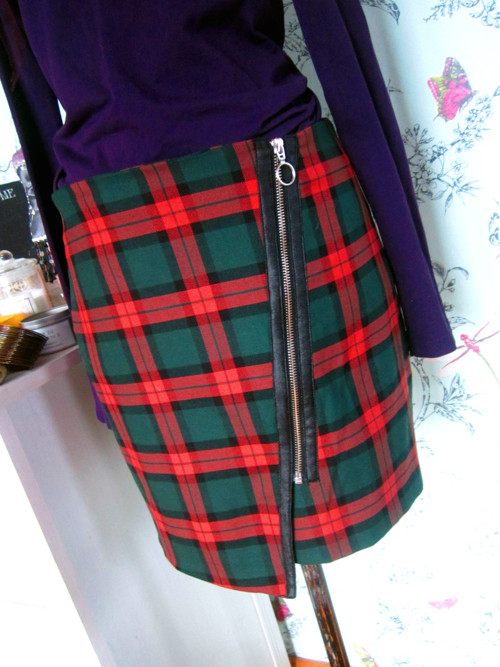 Sukně tartan, káro — foto 2