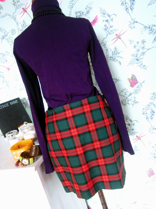 Sukně tartan, káro — foto 5