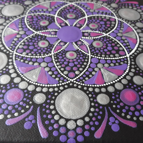 Tečkovaná mandala - Iridis — foto 2