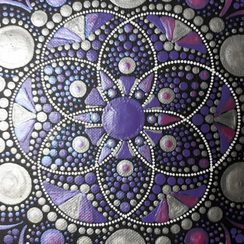 Tečkovaná mandala - Iridis — foto 3