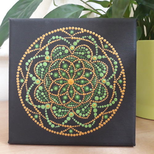 Tečkovaná mandala - Keltská malá — foto 2