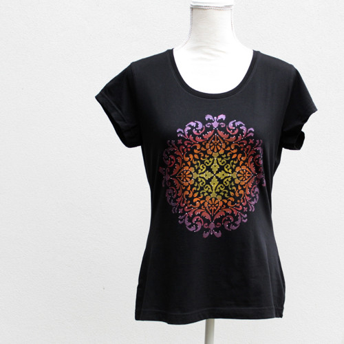 Červenooranžová mandala — foto 2