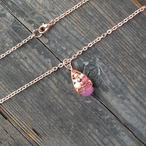 Náhrdelník ROSE GOLD — foto 2