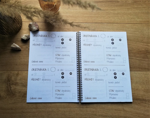 Kniha objednávek velká — foto 2